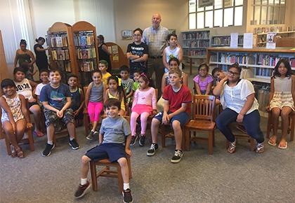 Supervisor Couch was the Guest Reader at the Arvin Library
